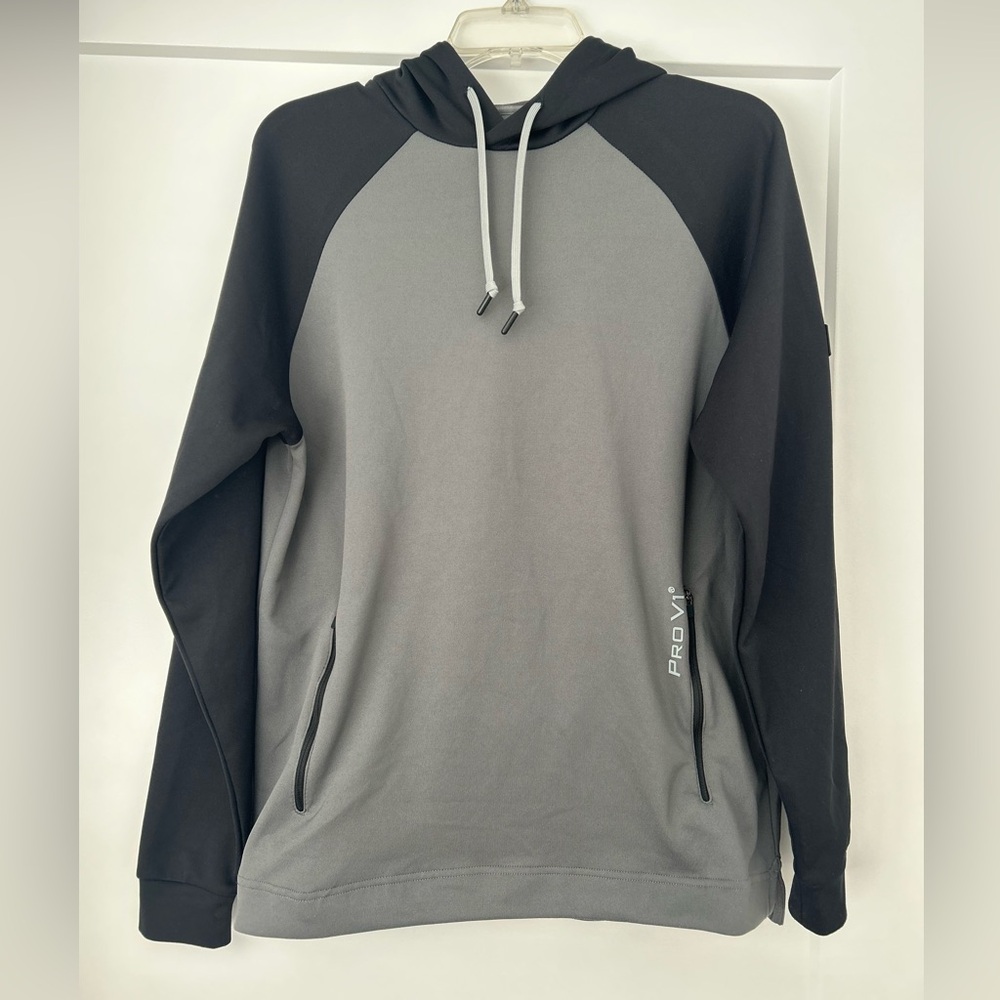 Titleist Black and Gray Pro V1 Hoodie